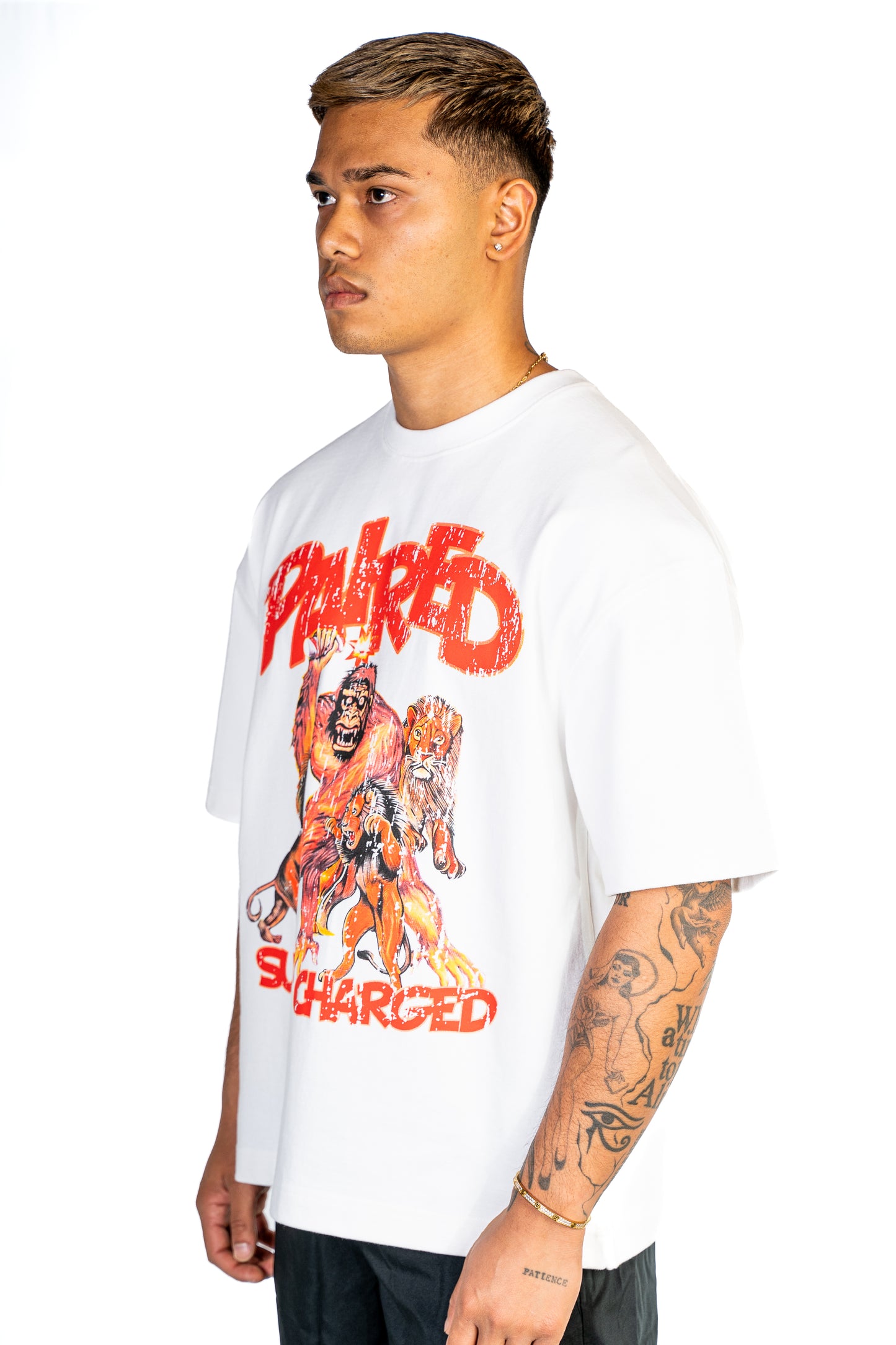 SUPERCHARGED T-SHIRT WHITE