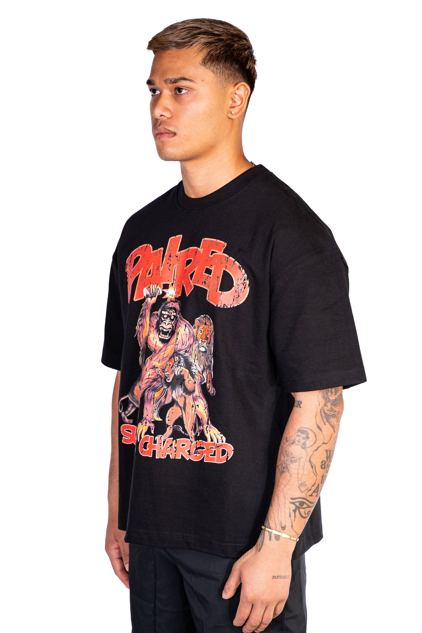 SUPERCHARGED T-SHIRT BLACK