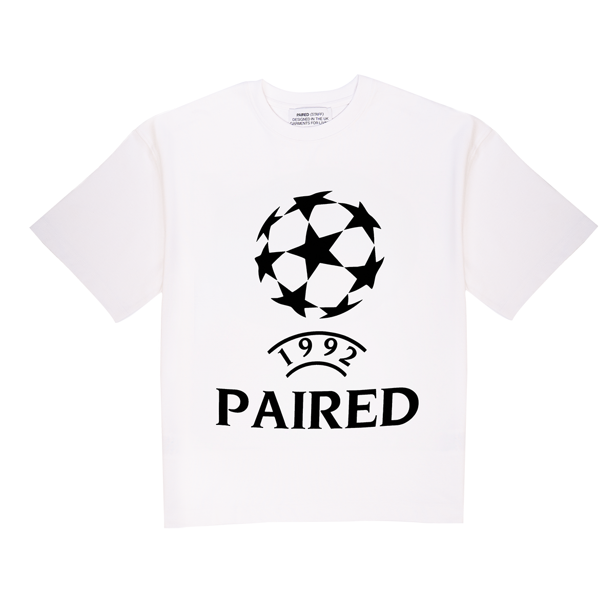 PAIRED EUROPEAN NIGHTS TEE WHITE