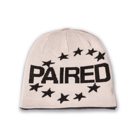 DERAIP BLACK AND GREY BEANIE