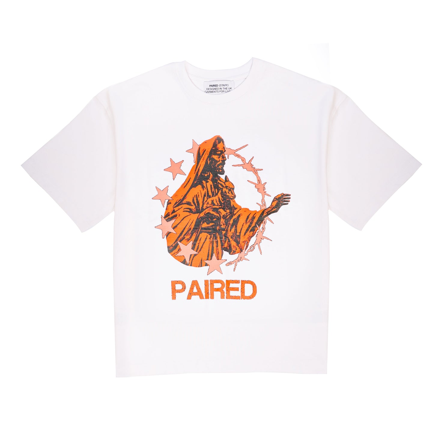 PAIRED IS MY SHEPHERD T-SHIRT WHITE