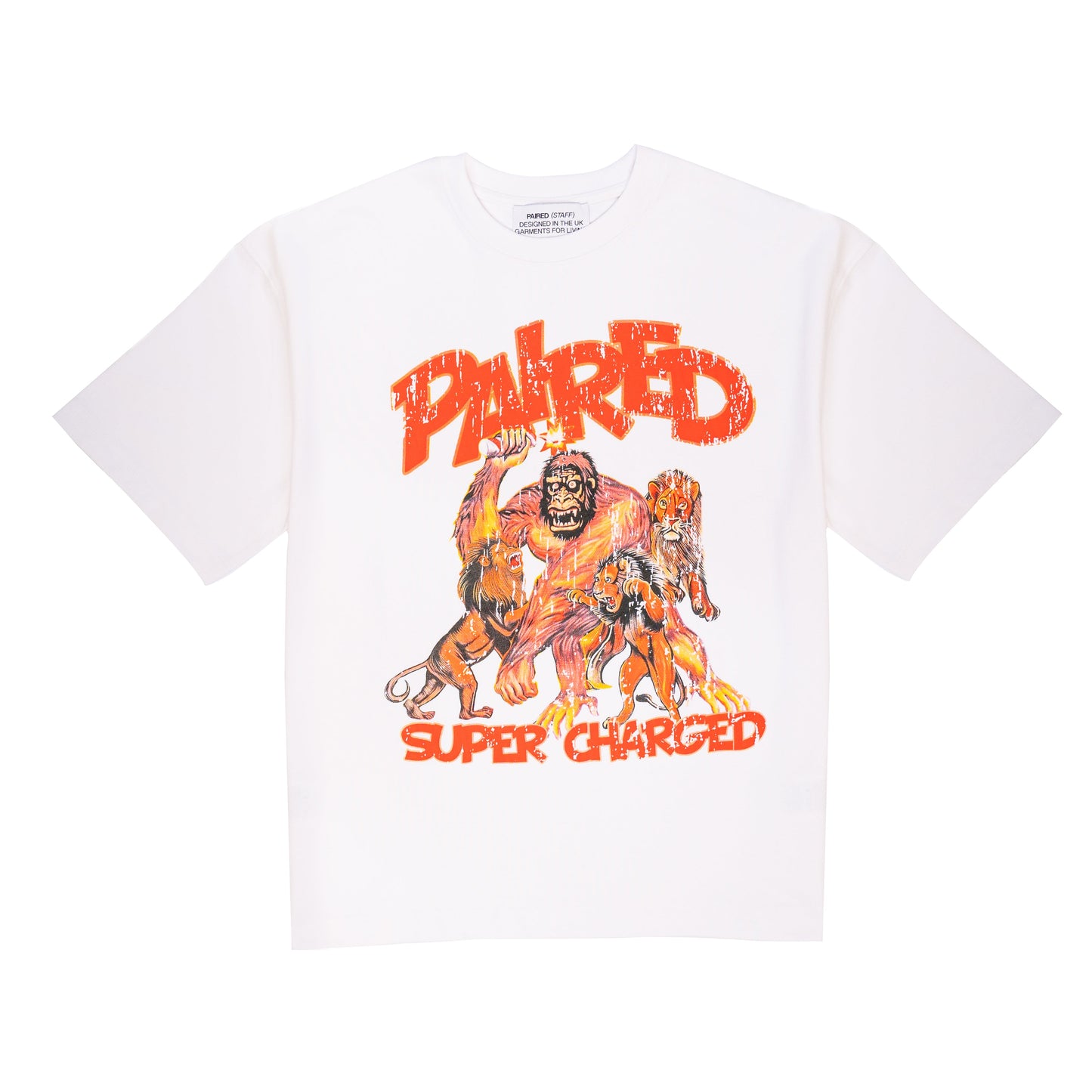 SUPERCHARGED T-SHIRT WHITE
