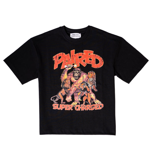 SUPERCHARGED T-SHIRT BLACK