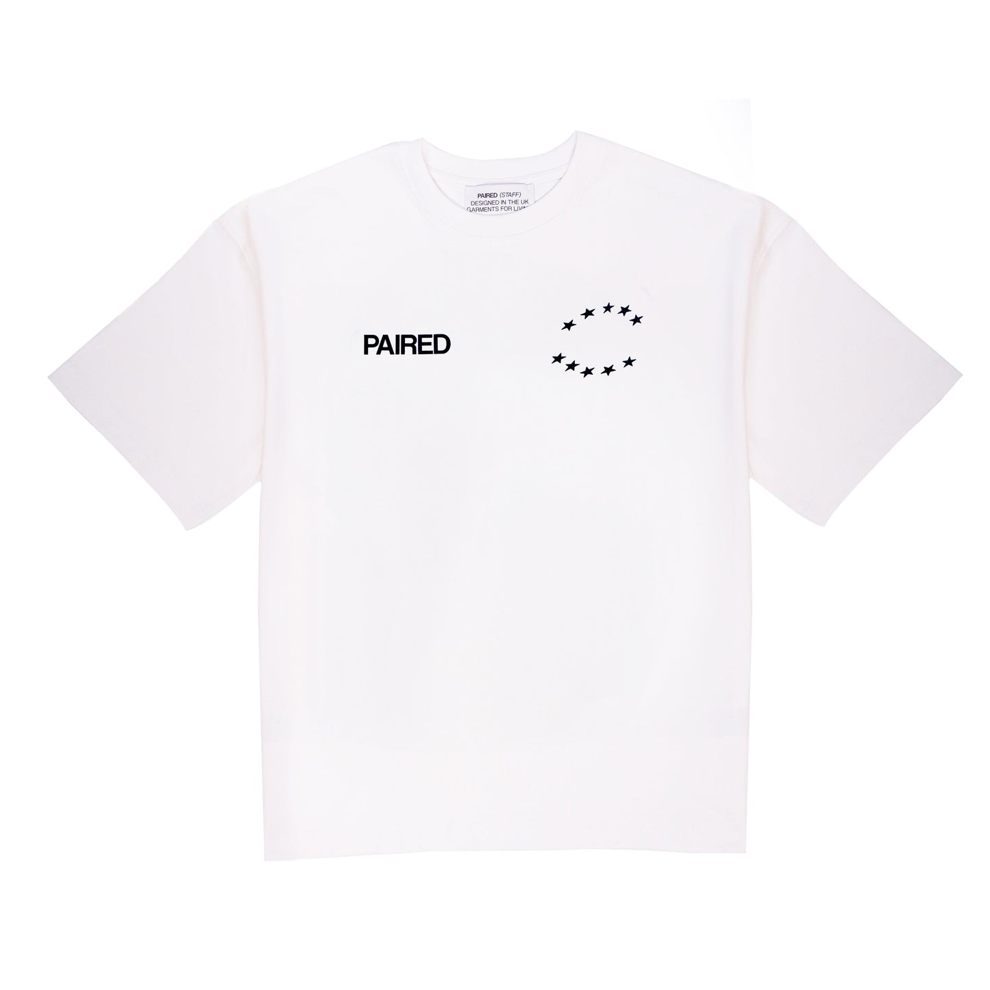 STARS ON YOUR GARMS TEE WHITE