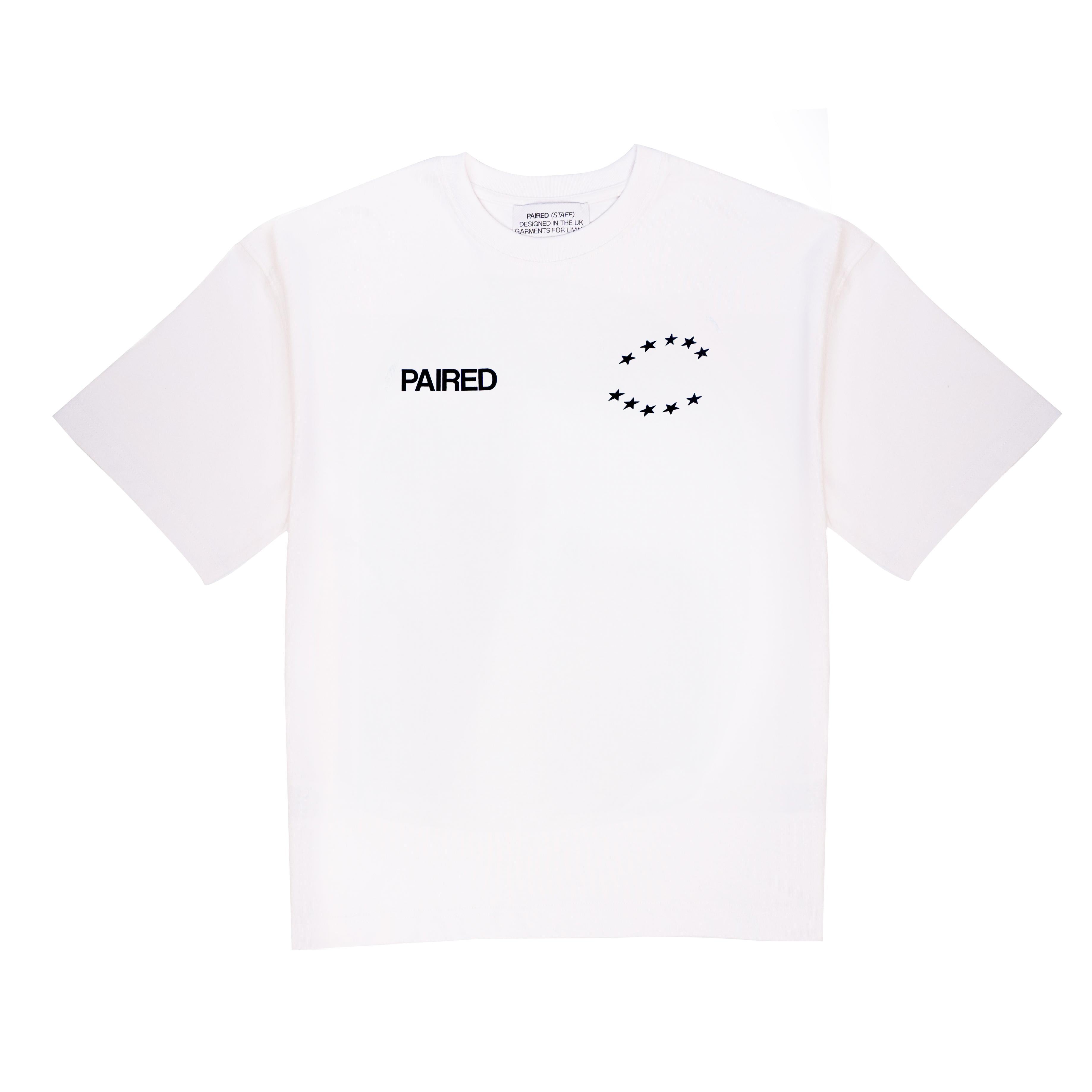 STARS ON YOUR GARMS TEE WHITE