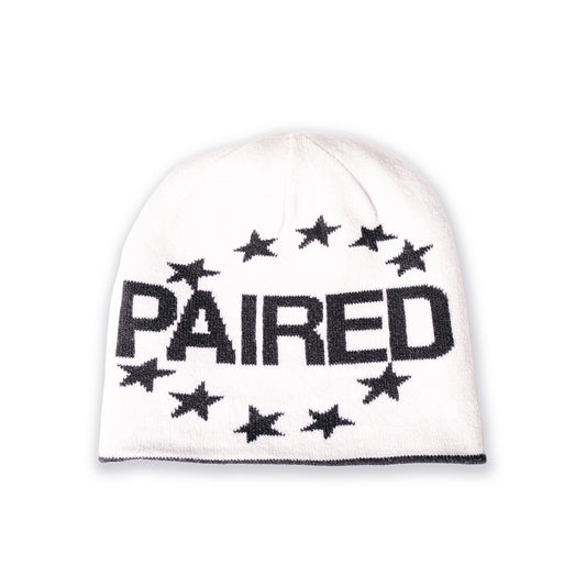 DERAIP BLACK AND WHITE BEANIE