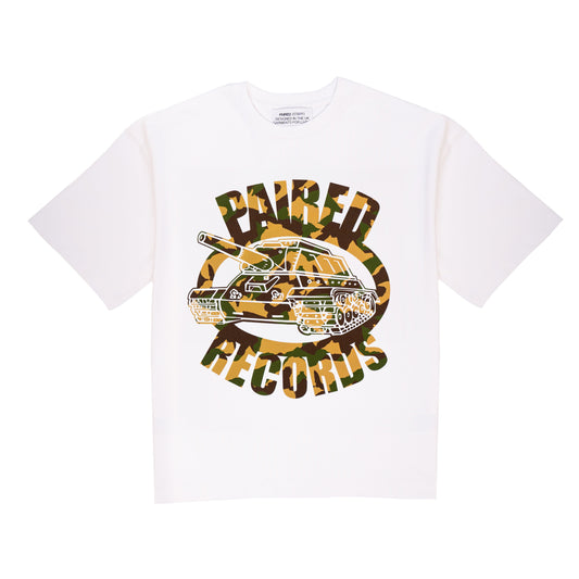 HEAVY ARTILLERY T-SHIRT CAMO WHITE