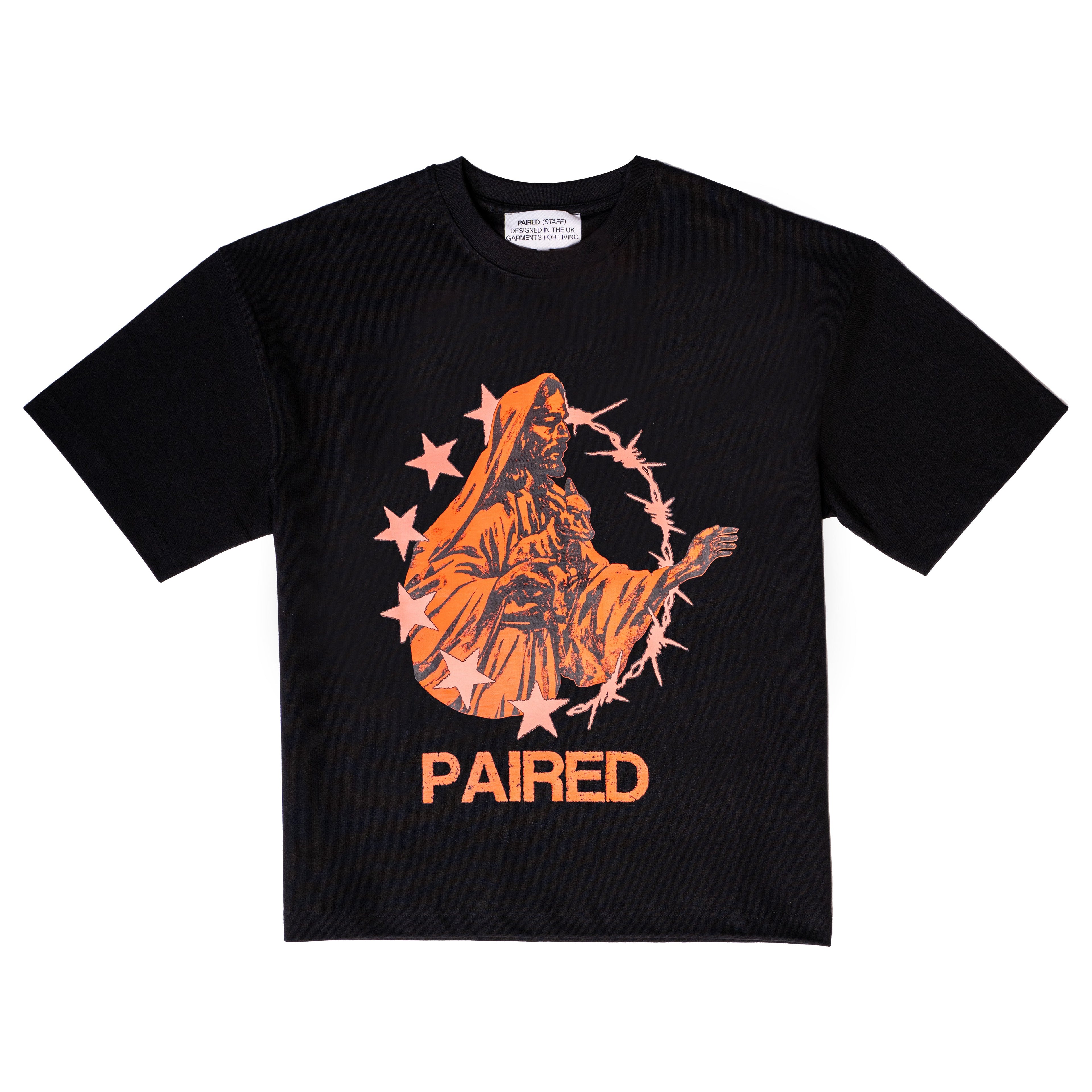 PAIRED IS MY SHEPHERD T-SHIRT BLACK